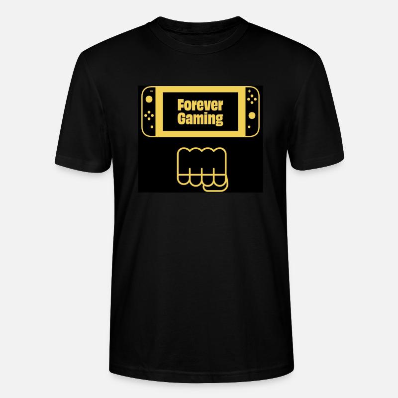 Forever Gaming - Stanley/Stella Unisex Bio-T-Shirt CRAFTER - Schwarz