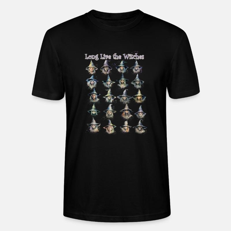 Lang leben die Hexen - Stanley/Stella Unisex Bio-T-Shirt CRAFTER - Schwarz