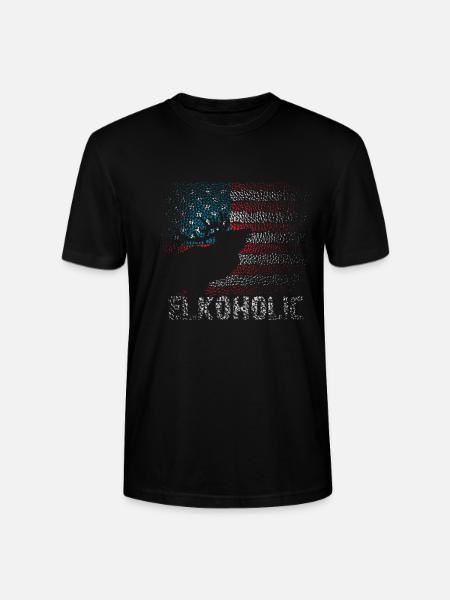 Elchjagd Elkaholische Jäger - Stanley/Stella Unisex Bio-T-Shirt CRAFTER - Schwarz