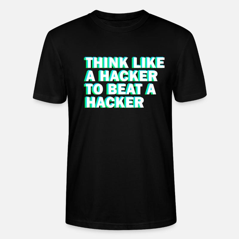 Ethical Hacker Cybersecurity Expertise - Stanley/Stella CRAFTER Unisex Organic T-Shirt - black