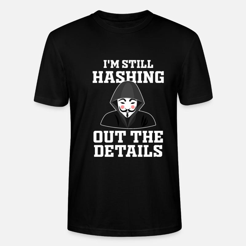 Ethical Hacker Cybersecurity Expertise - Stanley/Stella CRAFTER Unisex Organic T-Shirt - black