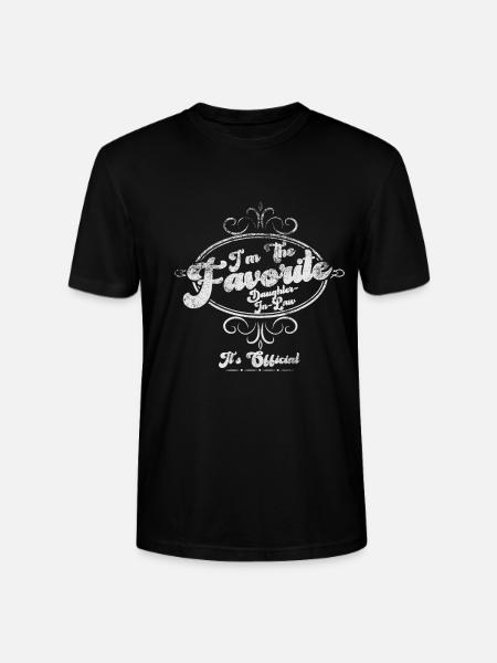 Ich bin die Lieblingsschwiegertochter - Stanley/Stella Unisex Bio-T-Shirt CRAFTER - Schwarz