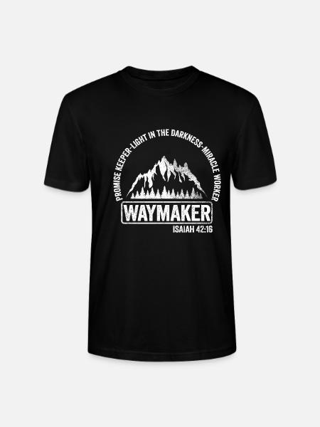 Wegweiser, Versprechenshüter, Wundertäter - Stanley/Stella Unisex Bio-T-Shirt CRAFTER - Schwarz