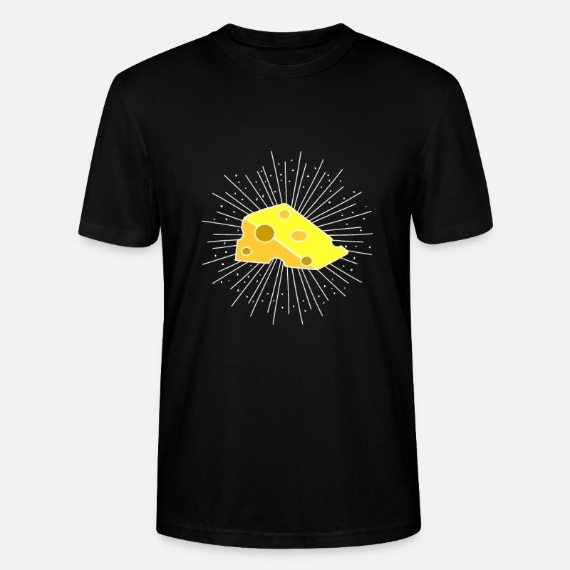 Käse - Stanley/Stella Unisex Bio-T-Shirt CRAFTER - Schwarz