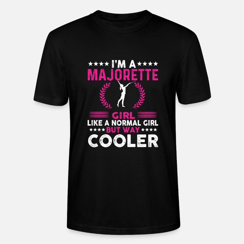 Cheerleader Mädchen - Stanley/Stella Unisex Bio-T-Shirt CRAFTER - Schwarz