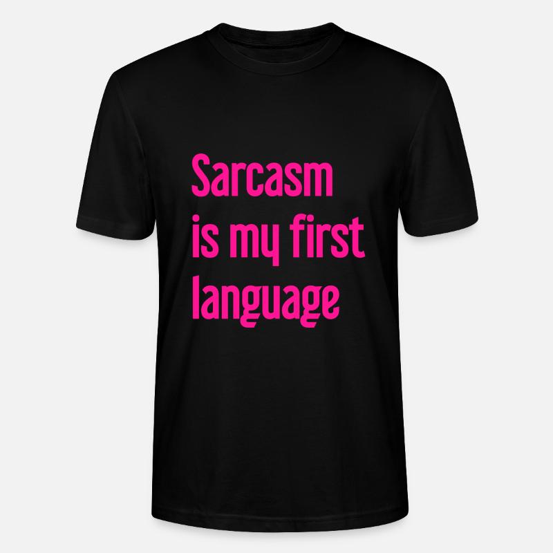 Sarkasmus-Profi - Stanley/Stella Unisex Bio-T-Shirt CRAFTER - Schwarz