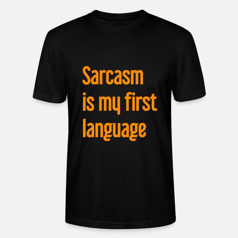 Sarcasme Pro - T-shirt bio CRAFTER Stanley Stella Unisexe - noir