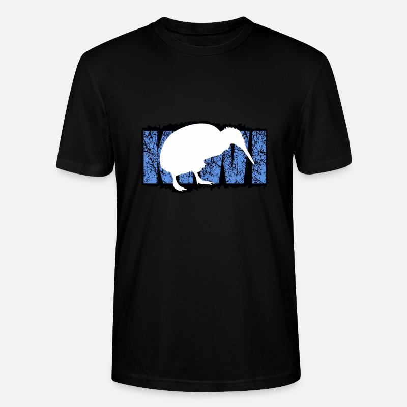 kiwi - Stanley/Stella Unisex Bio-T-Shirt CRAFTER - Schwarz