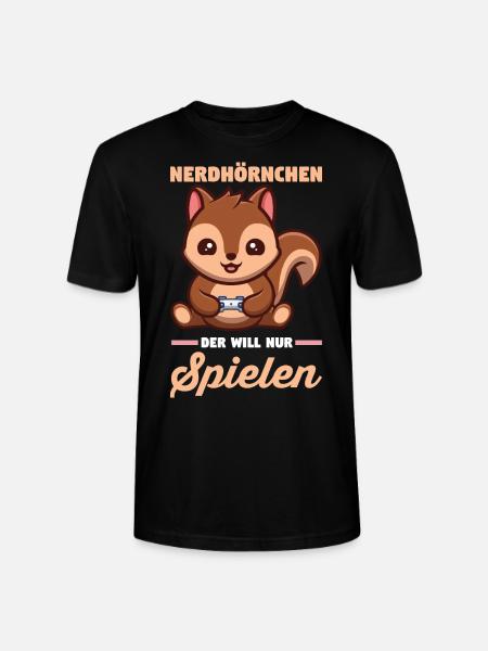Erdmännchen - Stanley/Stella Unisex Bio-T-Shirt CRAFTER - Schwarz