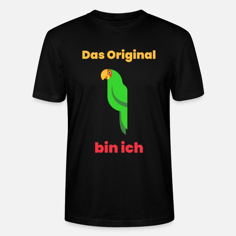 Das Original bin ich - Stanley/Stella Unisex Bio-T-Shirt CRAFTER - Schwarz