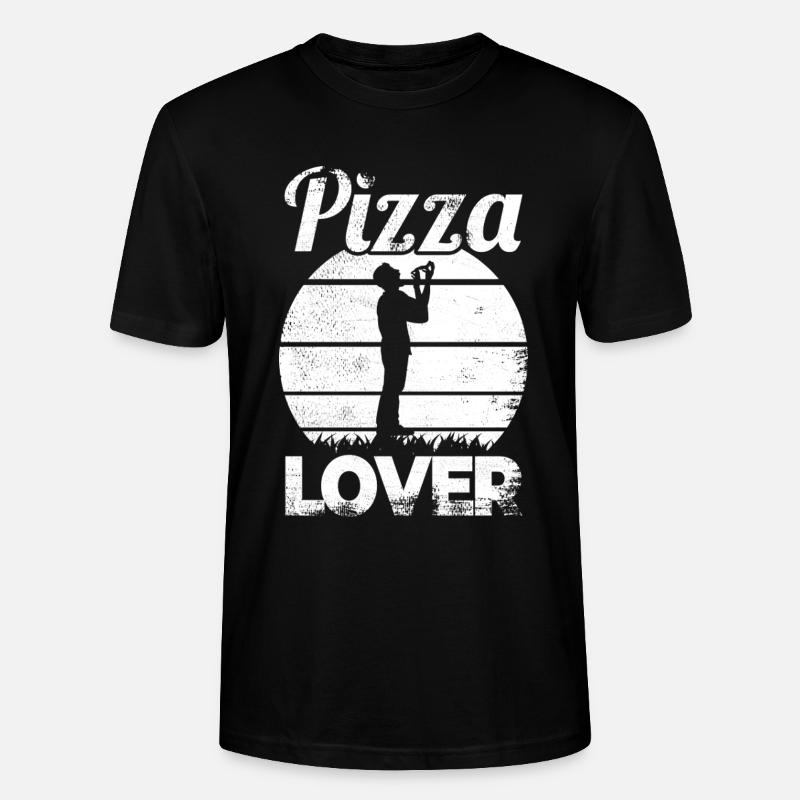 Pizza Enthusiast - Stanley/Stella Unisex Bio-T-Shirt CRAFTER - Schwarz