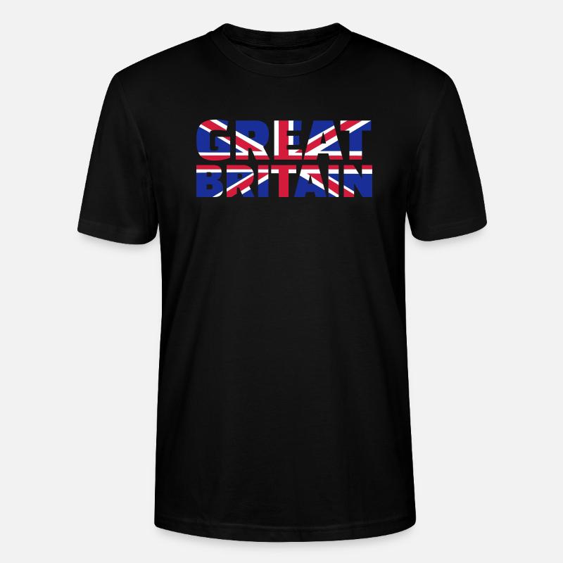 Großbritannien - Stanley/Stella Unisex Bio-T-Shirt CRAFTER - Schwarz