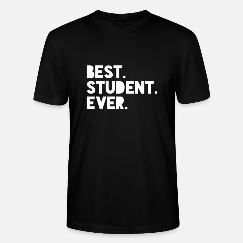 Student - Stanley/Stella Unisex Bio-T-Shirt CRAFTER - Schwarz