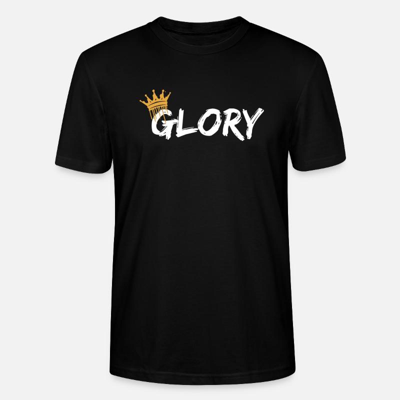 Glory Krone - Stanley/Stella Unisex Bio-T-Shirt CRAFTER - Schwarz