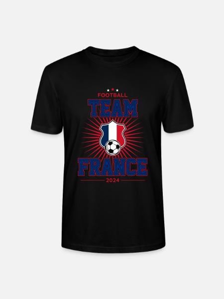 Team France - Stanley/Stella CRAFTER Unisex Organic T-Shirt - black