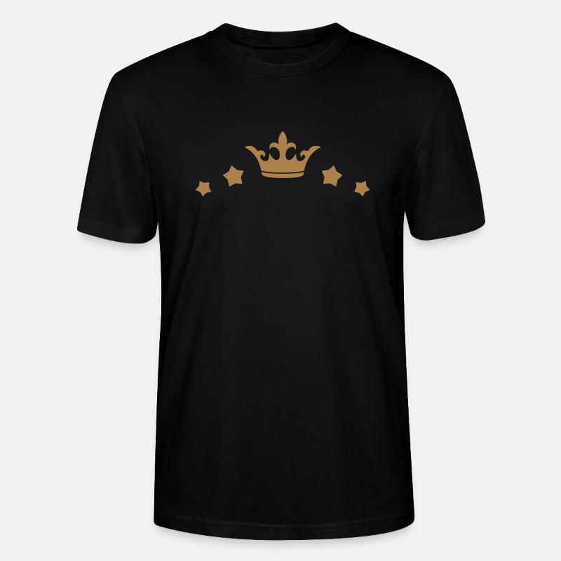 A Personnaliser / Custom / Customiser / Customize - T-shirt bio CRAFTER Stanley Stella Unisexe - noir