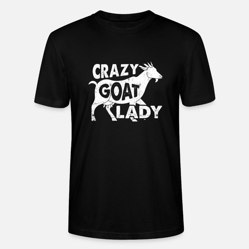 Éleveuse de chèvre - T-shirt bio CRAFTER Stanley Stella Unisexe - noir