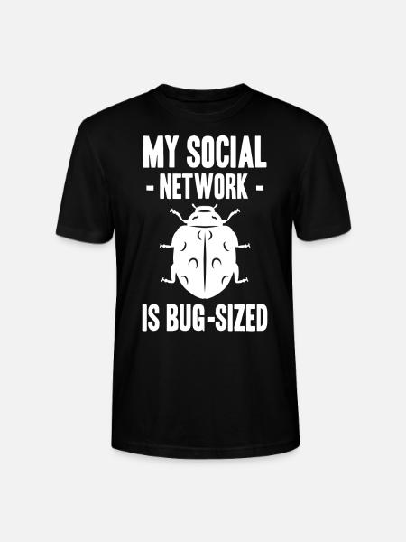 Entomologen - Stanley/Stella Unisex Bio-T-Shirt CRAFTER - Schwarz
