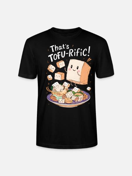 Tofu Lustiges - Stanley/Stella Unisex Bio-T-Shirt CRAFTER - Schwarz