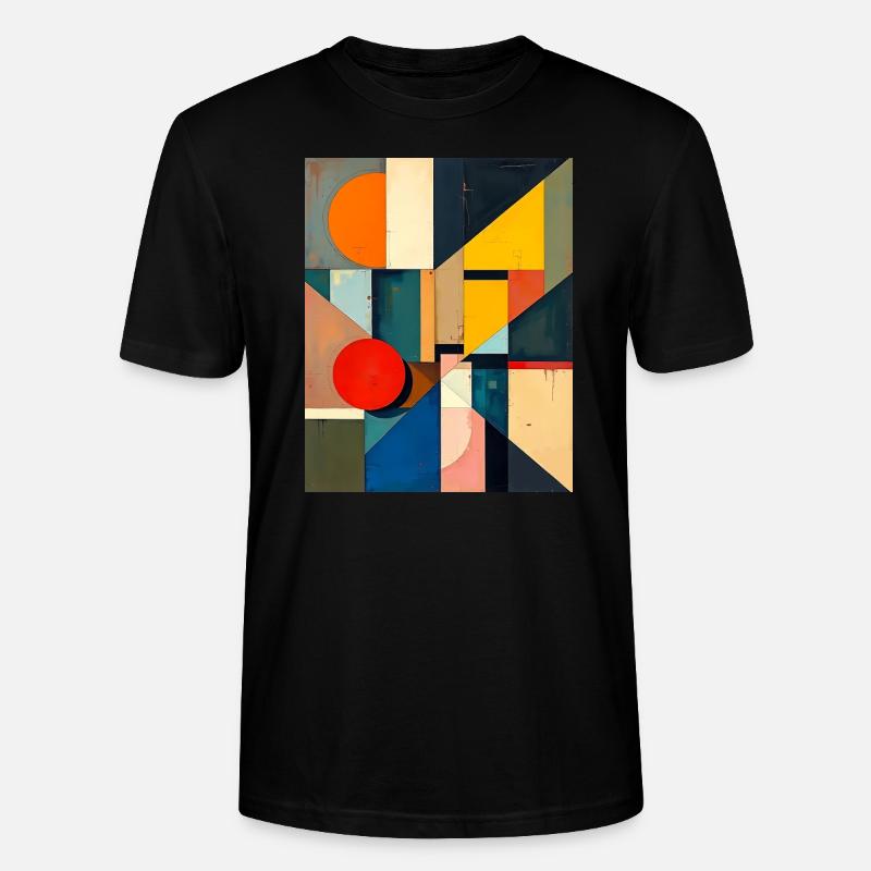 Kubismus - Stanley/Stella Unisex Bio-T-Shirt CRAFTER - Schwarz