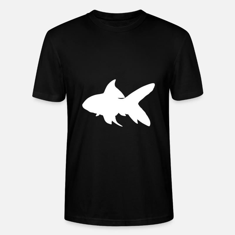 Poisson - T-shirt bio CRAFTER Stanley Stella Unisexe - noir