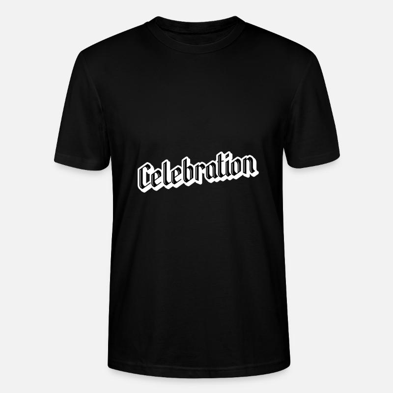 Celebration - Stanley/Stella Unisex Bio-T-Shirt CRAFTER - Schwarz