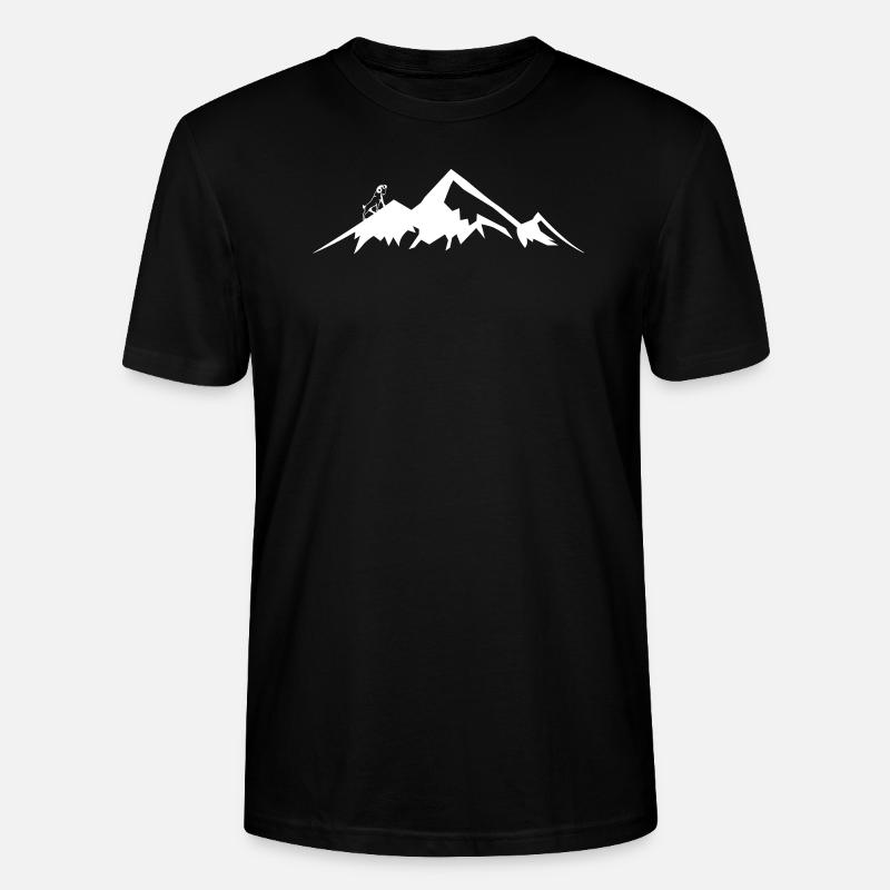 Bergziege - Stanley/Stella Unisex Bio-T-Shirt CRAFTER - Schwarz