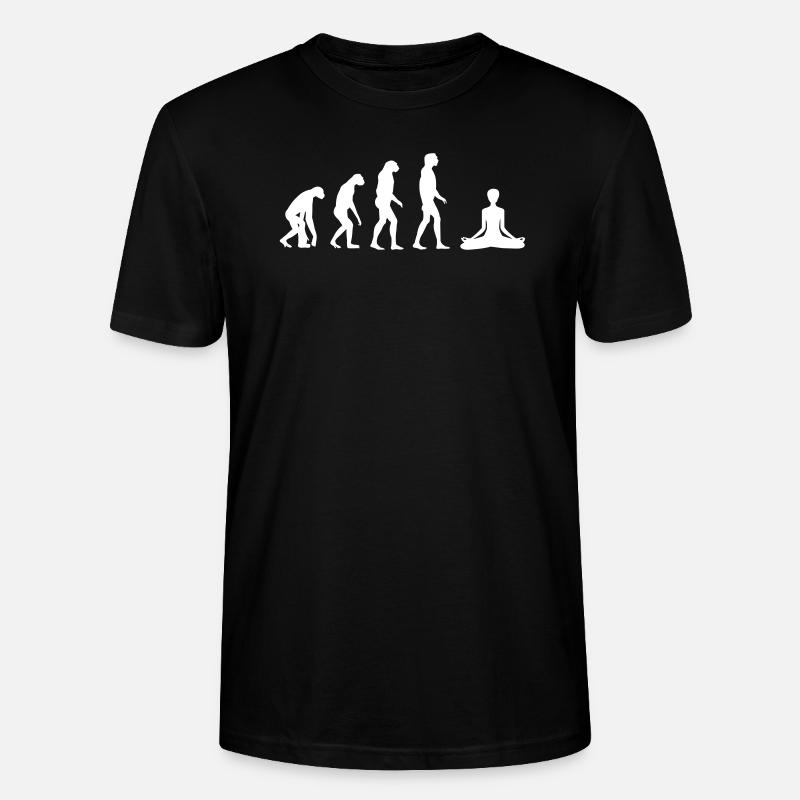 yoga evolution - T-shirt bio CRAFTER Stanley Stella Unisexe - noir