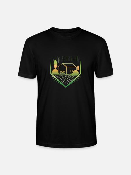 Farm farm - Stanley/Stella CRAFTER Unisex Organic T-Shirt - black
