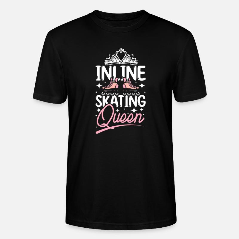 Inline skating queen - Stanley/Stella Unisex Bio-T-Shirt CRAFTER - Schwarz
