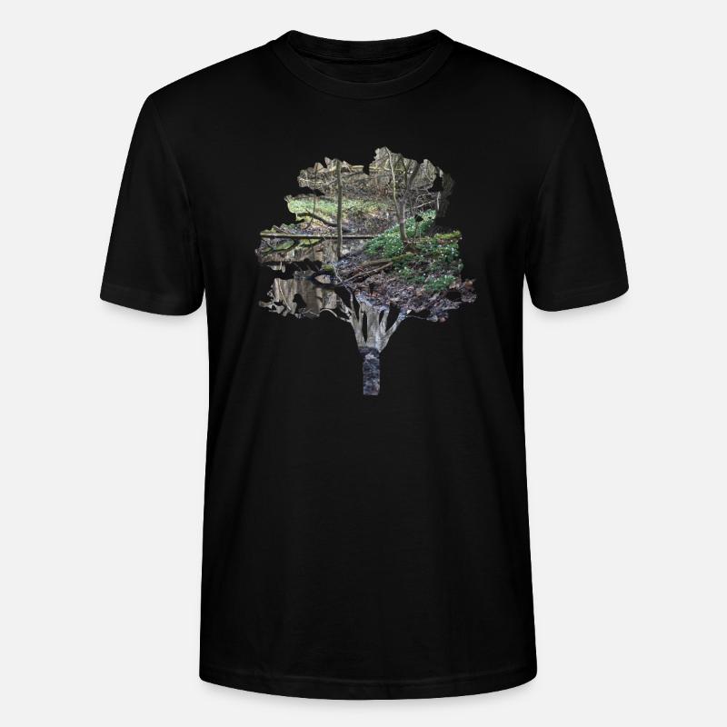 Wald - Stanley/Stella Unisex Bio-T-Shirt CRAFTER - Schwarz