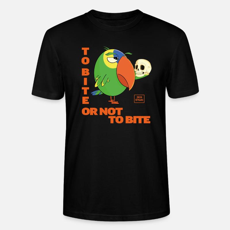 Picken oder nicht picken - Stanley/Stella Unisex Bio-T-Shirt CRAFTER - Schwarz