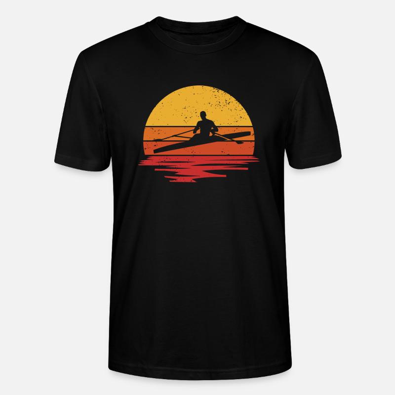 Rameurs Rameur Rameur Rameur - T-shirt bio CRAFTER Stanley Stella Unisexe - noir