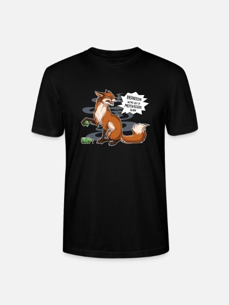 Out of Motivation - Stanley/Stella Unisex Bio-T-Shirt CRAFTER - Schwarz