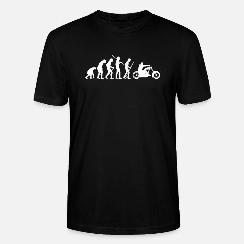 MOTORRAD EVOLUTION - Stanley/Stella Unisex Bio-T-Shirt CRAFTER - Schwarz