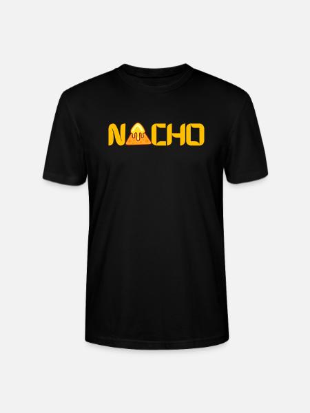 NACHO cheese - Stanley/Stella CRAFTER Unisex Organic T-Shirt - black