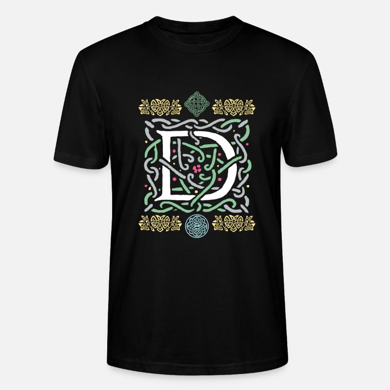 D - T-shirt bio CRAFTER Stanley Stella Unisexe - noir