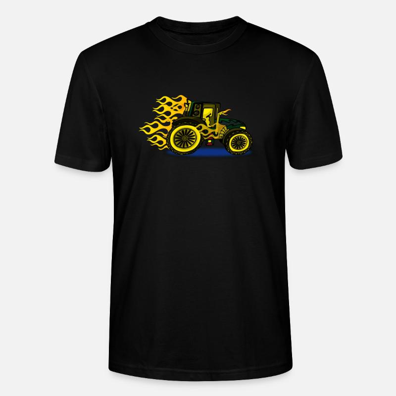 Traktor-Tuning - Stanley/Stella Unisex Bio-T-Shirt CRAFTER - Schwarz