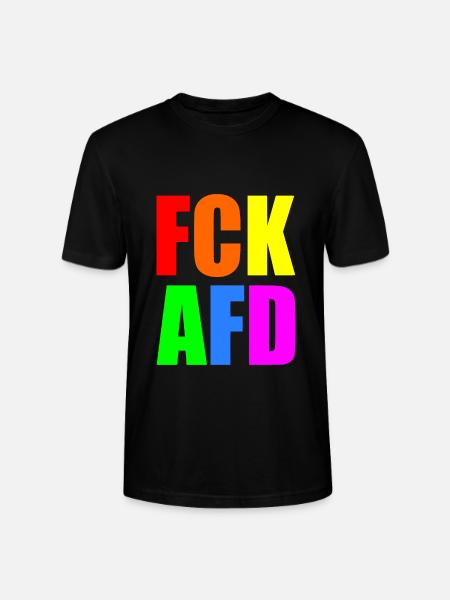 Fck afd - Stanley/Stella Unisex Bio-T-Shirt CRAFTER - Schwarz