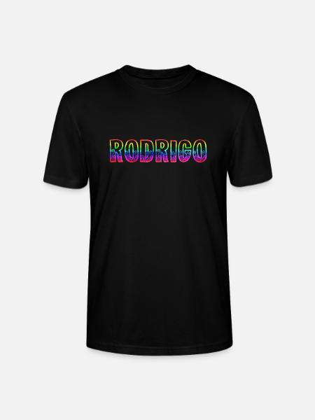 rodrigo rs regenbogen - Stanley/Stella Unisex Bio-T-Shirt CRAFTER - Schwarz