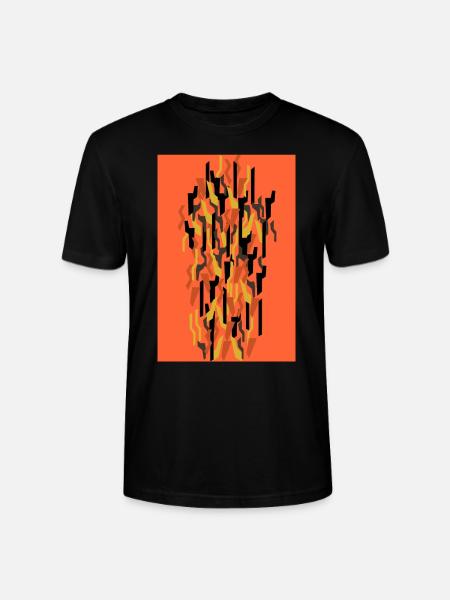 Camouflage Art - Stanley/Stella CRAFTER Unisex Organic T-Shirt - black