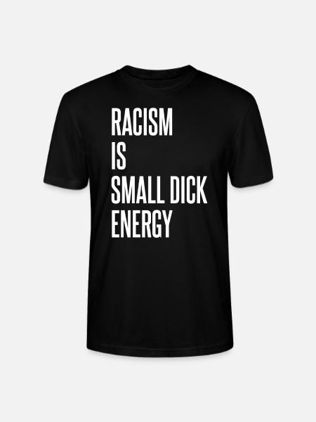 Racisme dit - T-shirt bio CRAFTER Stanley Stella Unisexe - noir