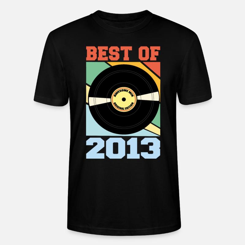 Le meilleur de 2013 - T-shirt bio CRAFTER Stanley Stella Unisexe - noir