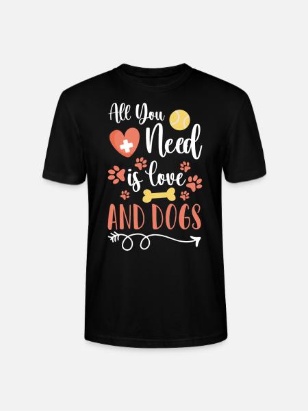 Dog Owners Dear Owners - Stanley/Stella CRAFTER Unisex Organic T-Shirt - black