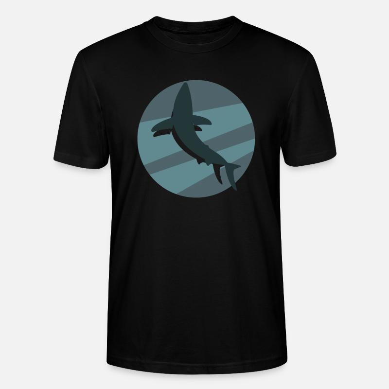 Shark - Stanley/Stella Unisex Bio-T-Shirt CRAFTER - Schwarz