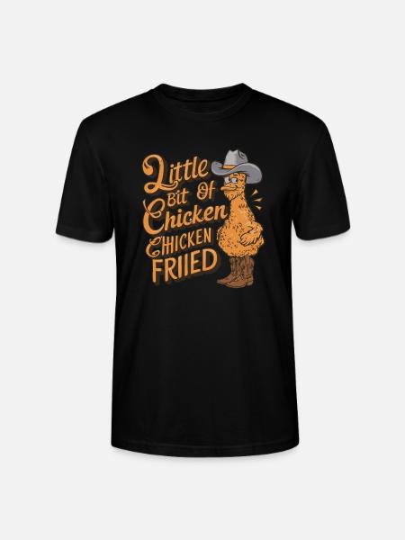 Un peu de poulet frit - T-shirt bio CRAFTER Stanley Stella Unisexe - noir