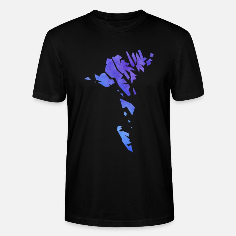 faroe - T-shirt bio CRAFTER Stanley Stella Unisexe - noir