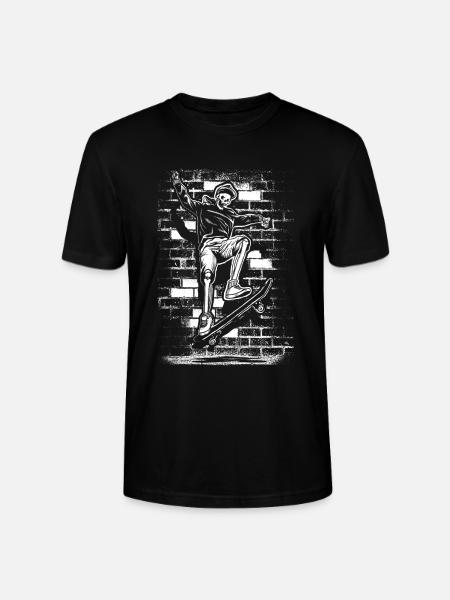 Skate | Skater | skateboard - Stanley/Stella CRAFTER Unisex Organic T-Shirt - black