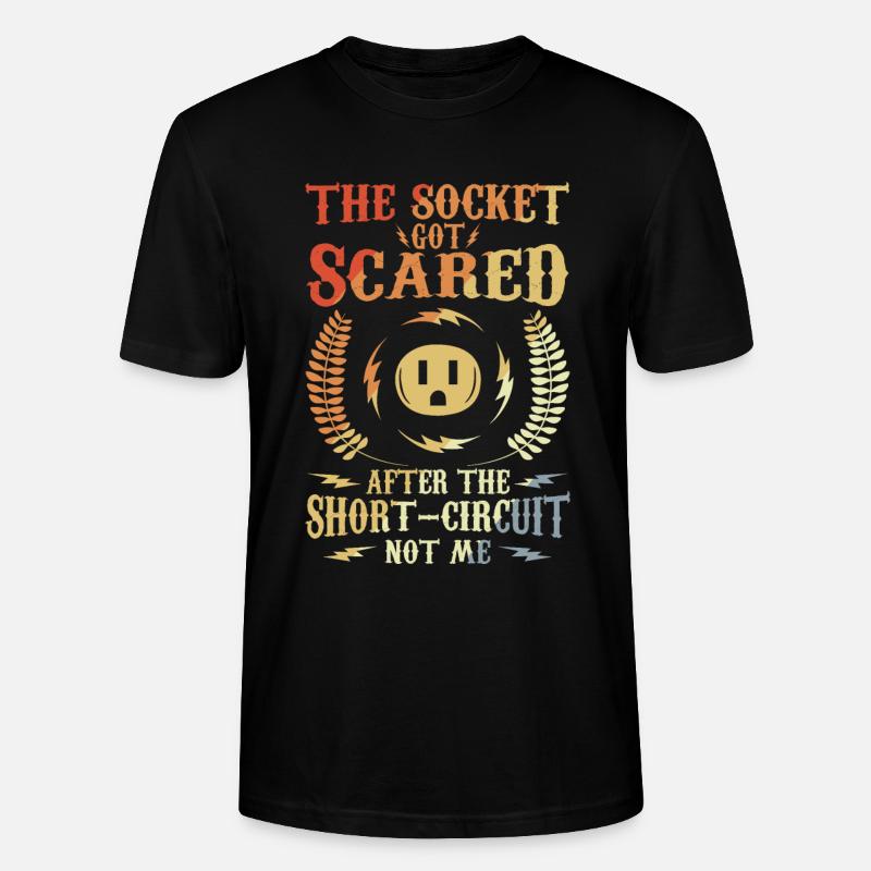 Elektronikerwitz - Stanley/Stella Unisex Bio-T-Shirt CRAFTER - Schwarz