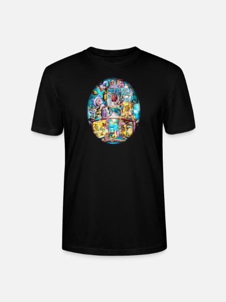 Imaginarium 03 - Stanley/Stella CRAFTER Unisex Organic T-Shirt - black